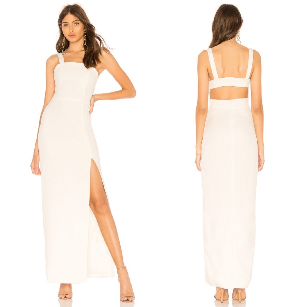 By The Way. X Revolve Marina Maxi Dress White M